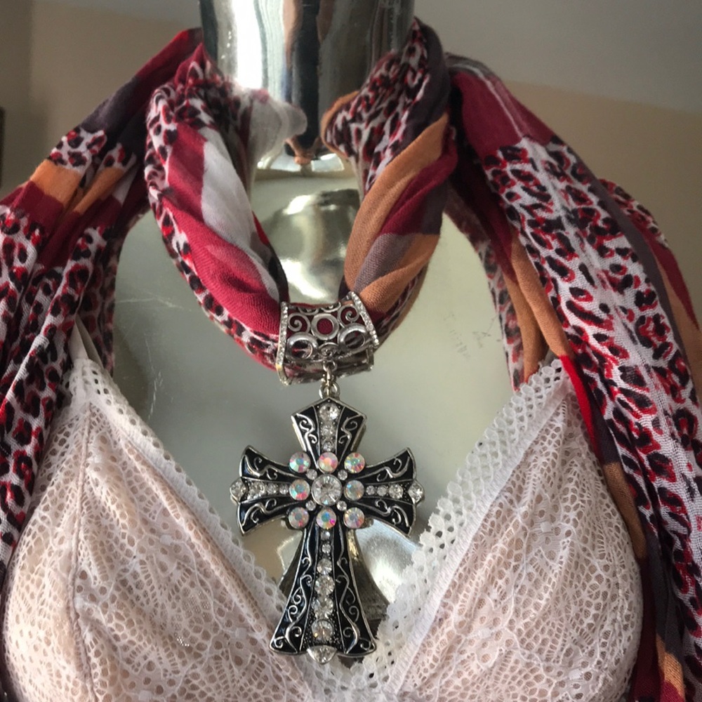 Bundle of 2 scarf jewelry